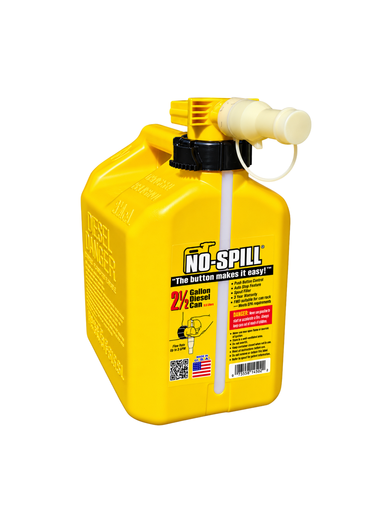 The No-Spill® 2.5 Gallon Diesel ViewStripe™ #1407